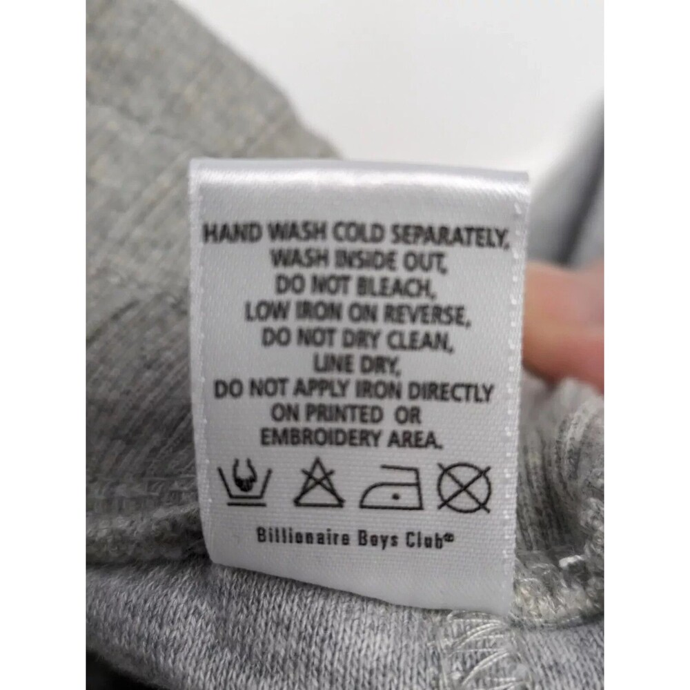Billionaire Boys Club Fleece Joggers Boys 7/8 Gray Sweatpants NWOT - Picture 10 of 10